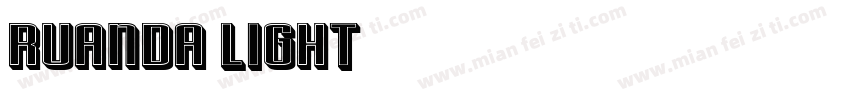 Ruanda Light 常字体转换